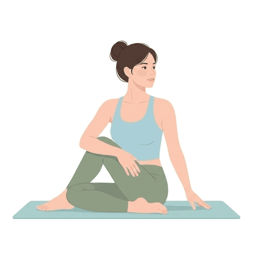Easy Twisted Pose