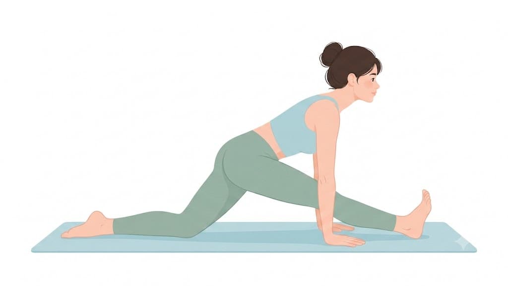 Half Splits Pose