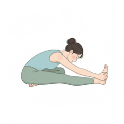 Head To Knee Pose Left