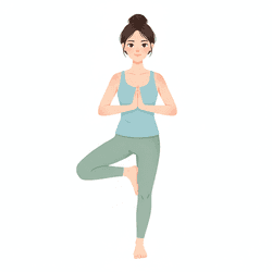 Tree Pose Left