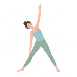 Triangle Pose