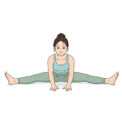 Wide Angle Seated Forward Fold